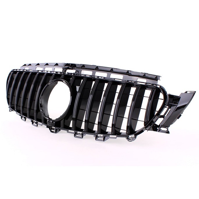 Grelha Frontal Mercedes Classe E W213 Panamericana Preto Brilhante