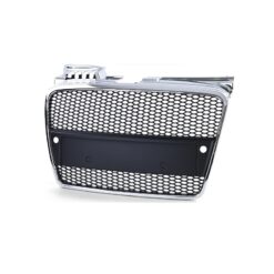 Grelha Frontal Audi A4 B7 Preto/Cromado