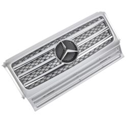 Grelha Frontal Mercedes Classe G W463 Cinza/Cromado