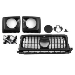 Grelha Frontal Mercedes Classe G W463 18-> Preto Brilhante