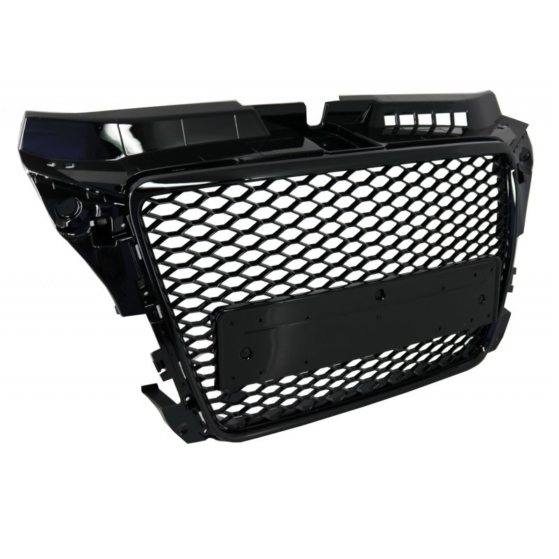 Grelha Frontal Audi A3 8P1 Tipo RS Preto Brilhante PDC
