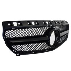 Grelha Frontal Mercedes Classe A W176 (12-15) Preto Brilhante