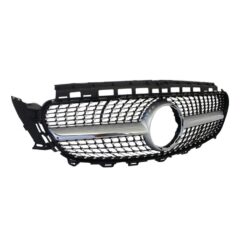 Grelha Frontal Diamante Mercedes Classe E W213 Cinza