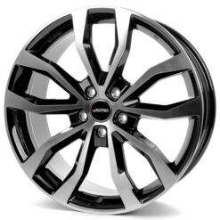 AUTEC Uteca 19x8,5 ET32 5x127 - black polished