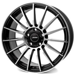 AUTEC Lamera 18x8 ET41 5x115 - black matt poliert