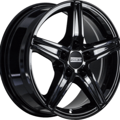 FONDMETAL 8100 17x7 5x115 ET42 -GLOSSY BLACK