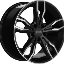 FONDMETAL ALKE 19x9 5x112 ET42 -GLOSSY BLACK MACHINED