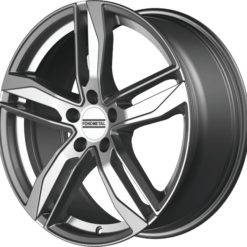 FONDMETAL HEXIS 18x8 5x112 ET48 -GLOSSY SILVER