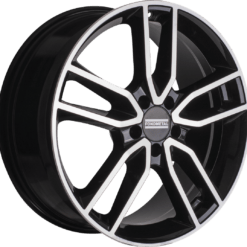 FONDMETAL KOROS 19x9 5x112 ET58 -GLOSSY BLACK MACHINED