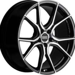 FONDMETAL STC-45 20x9 5x108 ET48 -GLOSSY BLACK MACHINED