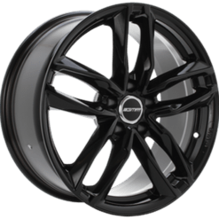GMP ATOM 17x7,5 5x100 ET35 -GLOSSY BLACK