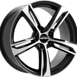 GMP PAKY 18x8 5x112 ET45 -BLACK DIAMOND
