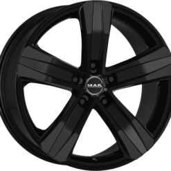MAK STONE 5 17x7 5x118 ET62 -GLOSS BLACK
