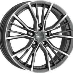 MAK UNION 20x9 5x120 ET40 -GUN METALLIC MIRROR FACE