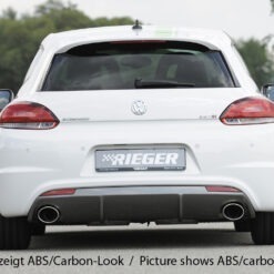 Alternative view of Difusor VW Scirocco R (13) 2-dr. 11.09-04.14   -Preto Mate