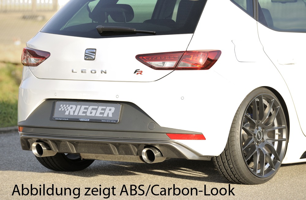 Difusor Seat Leon FR (5F) 5-dr. 01.13-12.16 -Preto Mate - Image 2