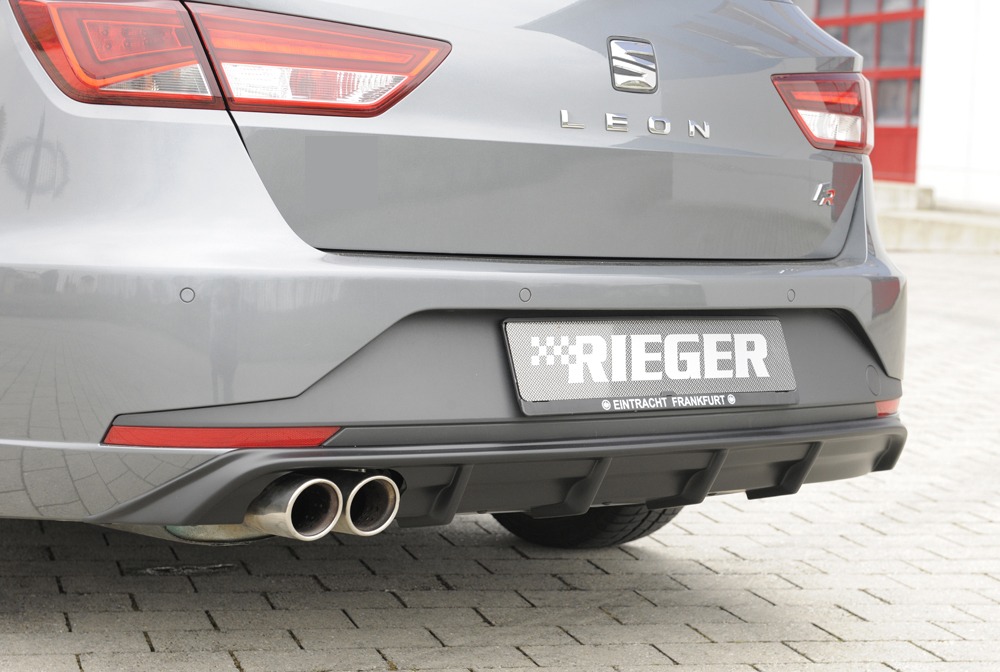 Difusor Seat Leon FR (5F) 5-dr. (ST/station wagon) 01.13-12.16 -Preto Mate