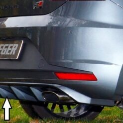 Difusor Seat Leon Cupra (5F) 5-dr. 03.14-12.16   -Preto Mate