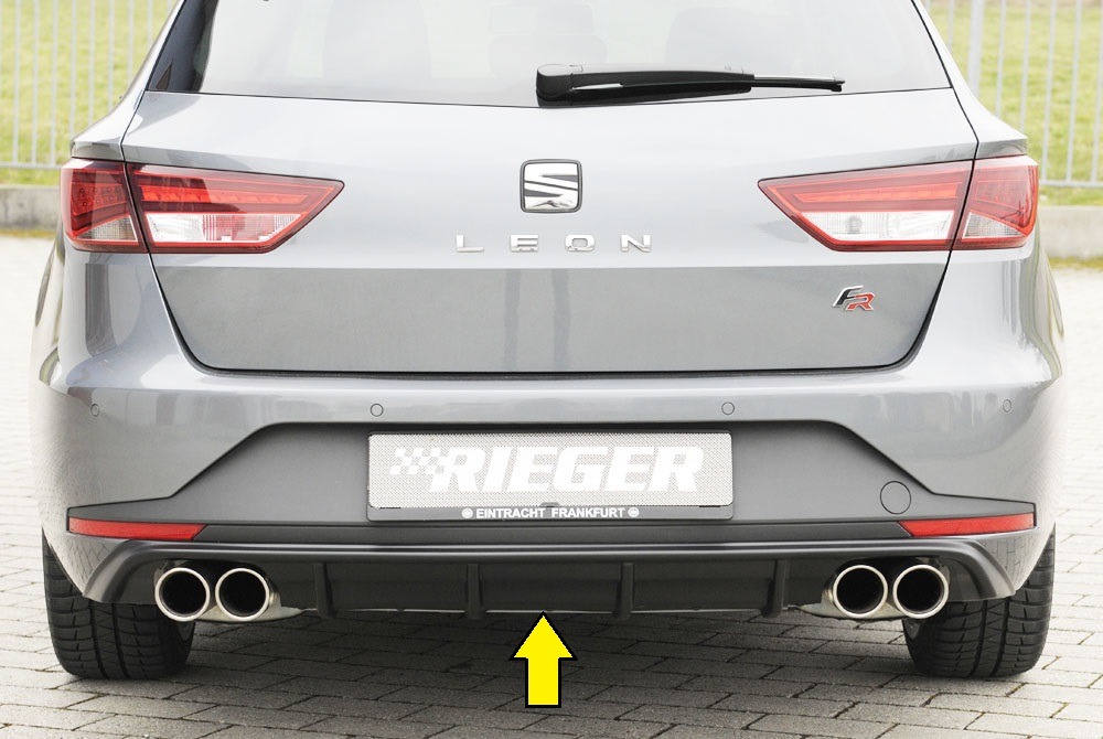 Difusor Seat Leon FR (5F) 5-dr. (ST/station wagon) 01.13-12.16 -Preto Mate