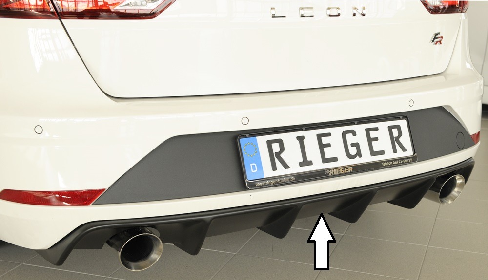 Difusor Seat Leon FR (5F) 5-dr. (ST/station wagon) 01.17- -Preto Mate