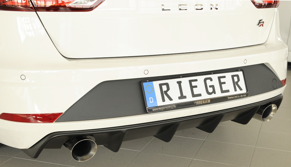 Difusor Seat Leon FR (5F) 5-dr. (ST/station wagon) 01.17- -Preto Mate - Image 2