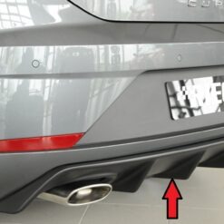 Difusor Seat Leon Cupra (5F) 5-dr. 01.17-   -Preto Mate