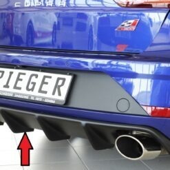 Difusor Seat Leon Cupra (5F) 5-dr. (ST/station wagon) 01.17-   -Preto Mate