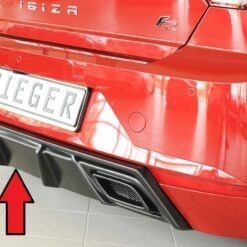 Difusor Seat Ibiza FR (KJ) 5-dr. 01.17-  -Preto Mate