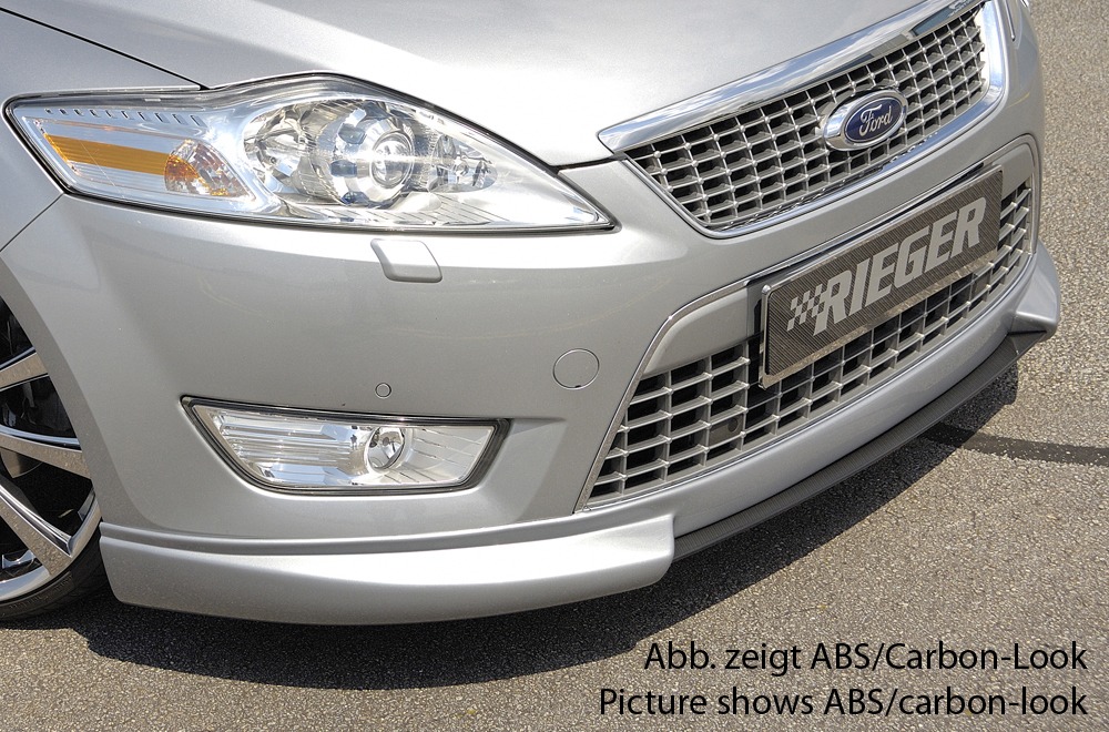 Spoiler / Lip Ford Mondeo (BA7) station wagon 03.07-09.10 Preto Mate - Image 3