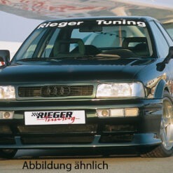 Spoiler / Lip Audi 80 Type 89 sedan  Preto Mate (Não S-LINE)