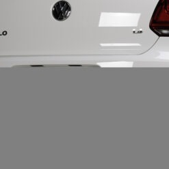 Difusor VW Polo 6 GTI (6R) 5-dr. 05.10-01.14   -Preto Mate