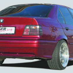 Alternative view of Difusor BMW 3-series E36 touring   -Preto Mate