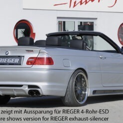 Alternative view of Difusor BMW 3-series E46 sedan 02.98-12.01   -Preto Mate