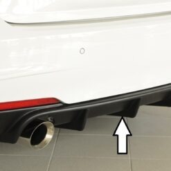 Difusor BMW 3-series F31  (3K/3K-N1) touring 10.12-06.15   -Preto Mate