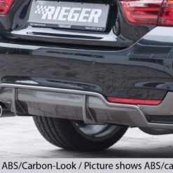 Alternative view of Difusor BMW 4-series F36  (3C) gran coupe (5-dr.) 07.15-  LCI  -Preto Mate