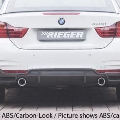 Alternative view of Difusor BMW 4-series F36  (3C) gran coupe (5-dr.) 07.15-  LCI  -Preto Mate