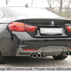 Alternative view of Difusor BMW 4-series F36  (3C) gran coupe (5-dr.) 07.15-  LCI  -Preto Mate