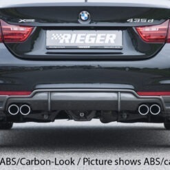 Alternative view of Difusor BMW 4-series F36  (3C) gran coupe (5-dr.) 07.15-  LCI  -Preto Mate
