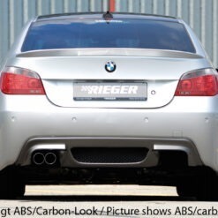 Alternative view of Difusor BMW 5-series E61 touring 08-   -Preto Mate