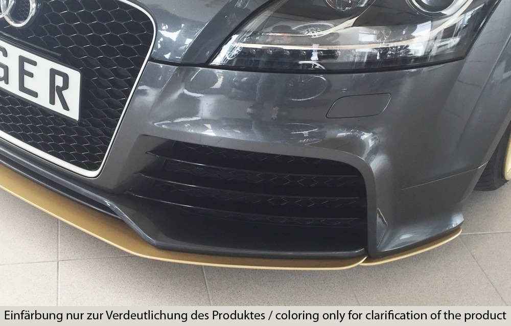 Spoiler / Lip Audi TT RS (8J) roadster 09.09- Preto Mate (Não S-LINE) - Image 2