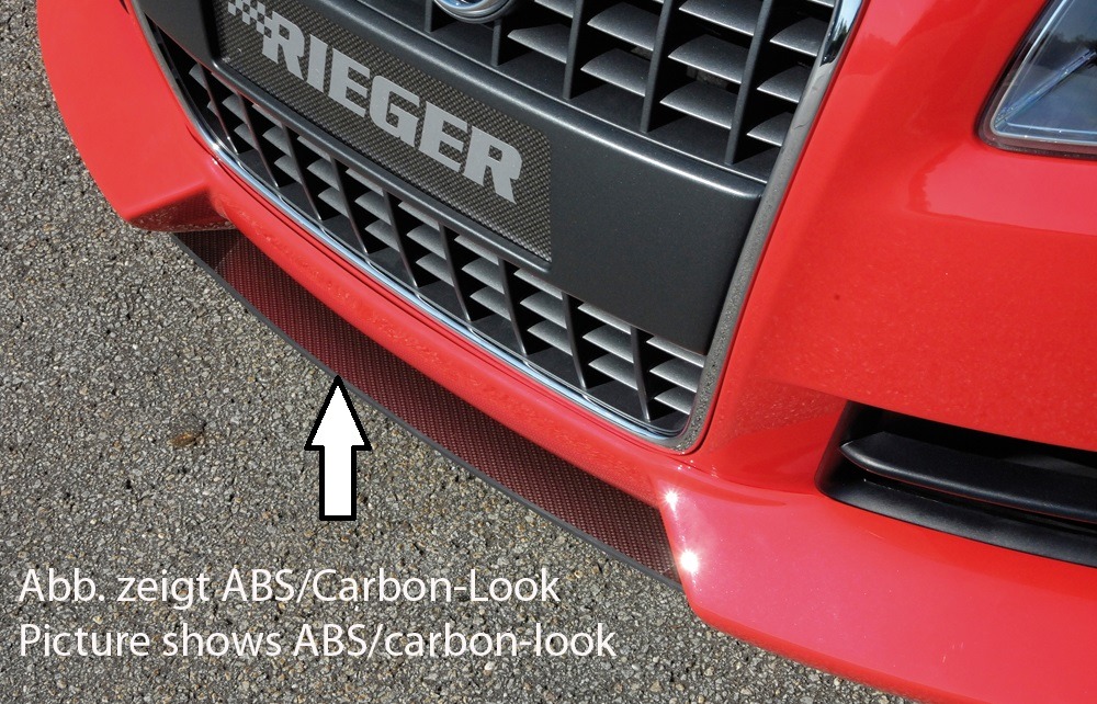 Spoiler / Lip Audi A4 (8E) type B7 sedan 11.04- Preto Mate (S-LINE)