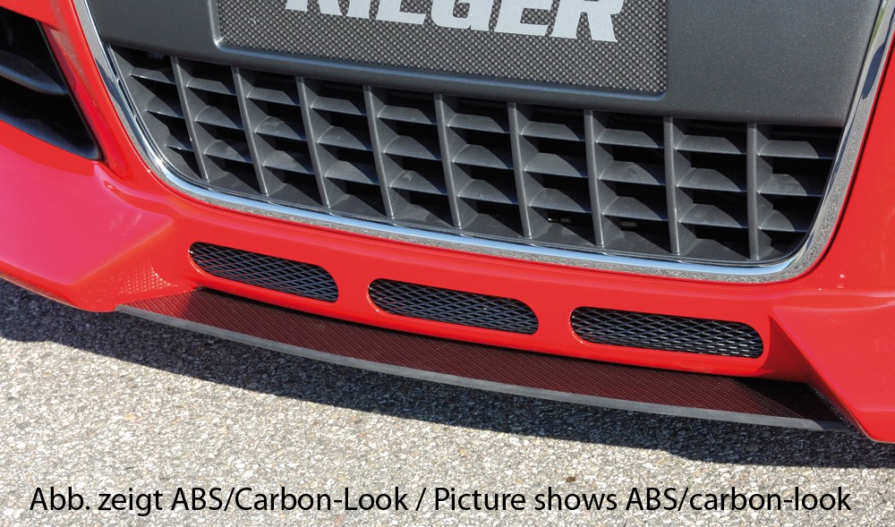 Spoiler / Lip Audi A4 (8E) type B7 sedan 11.04- Preto Mate (S-LINE) - Image 3