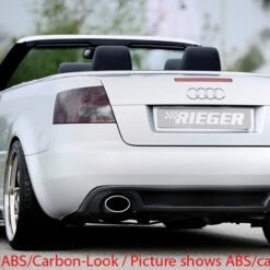 Alternative view of Difusor Audi A4 (8H) convertible 04.02-12.05   -Preto Mate
