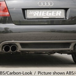 Difusor Audi A4 (8H) convertible 04.02-12.05   -Preto Mate
