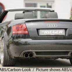 Alternative view of Difusor Audi A4 (8H) convertible 04.02-12.05   -Preto Mate