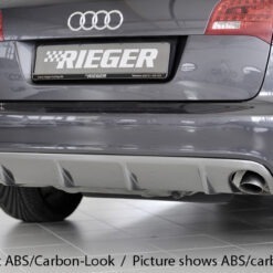 Difusor Audi A6 (4F) avant 04.04-09.08  (Não SLINE) -Preto Mate