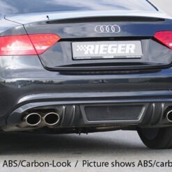 Difusor Audi A5 S5 (B8/B81) coupe 06.07-07.11  (S-LINE) -Preto Mate