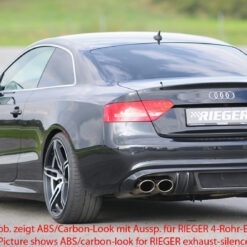 Alternative view of Difusor Audi A5 S5 (B8/B81) coupe 06.07-07.11  (S-LINE) -Preto Mate