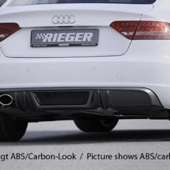 Difusor Audi A5 (B8/B81) sportback 06.07-07.11  (Não SLINE) -Preto Mate