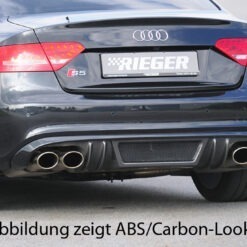 Difusor Audi A5 S5 (B8/B81) sportback 06.07-07.11  (S-LINE) -Preto Mate